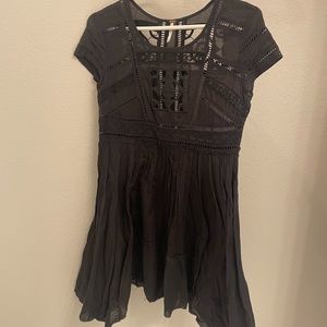 Free People Lace Design Dress